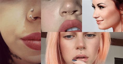 piercing no nariz de batata|Cuidados e ideias de piercings no nariz 